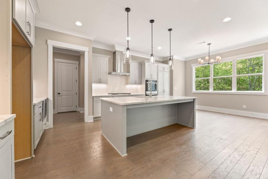 Furnished interior view inside a new home in Arden on Lanier, Cumming (Image 11). Furnished interior view inside a new home in Arden on Lanier, Cumming (Image 11).