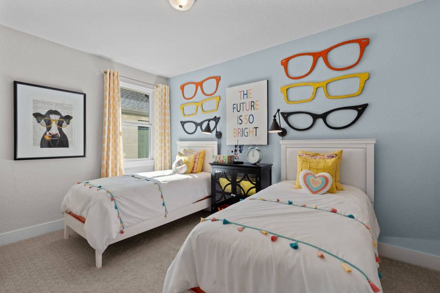 Furnished interior view inside a new home in Esperanza, Boerne (Image 8).