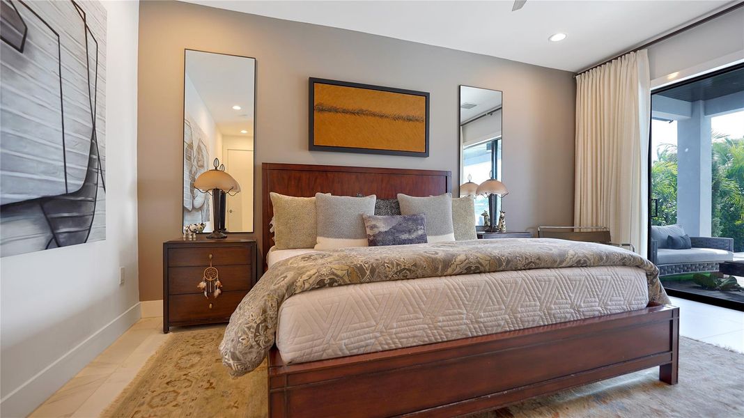 Furnished interior view inside a new home in , Fort Lauderdale (Image 27).