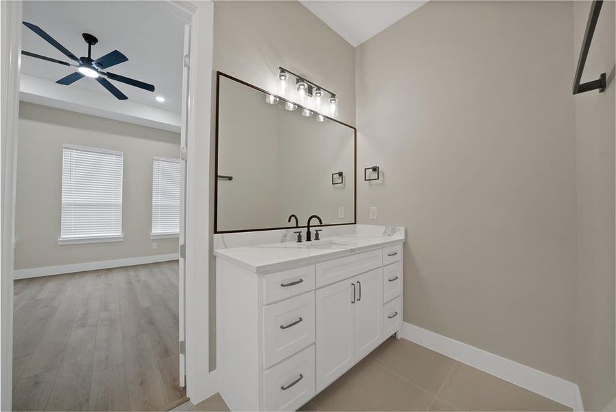 Furnished interior view inside a new home in , Decatur (Image 15).