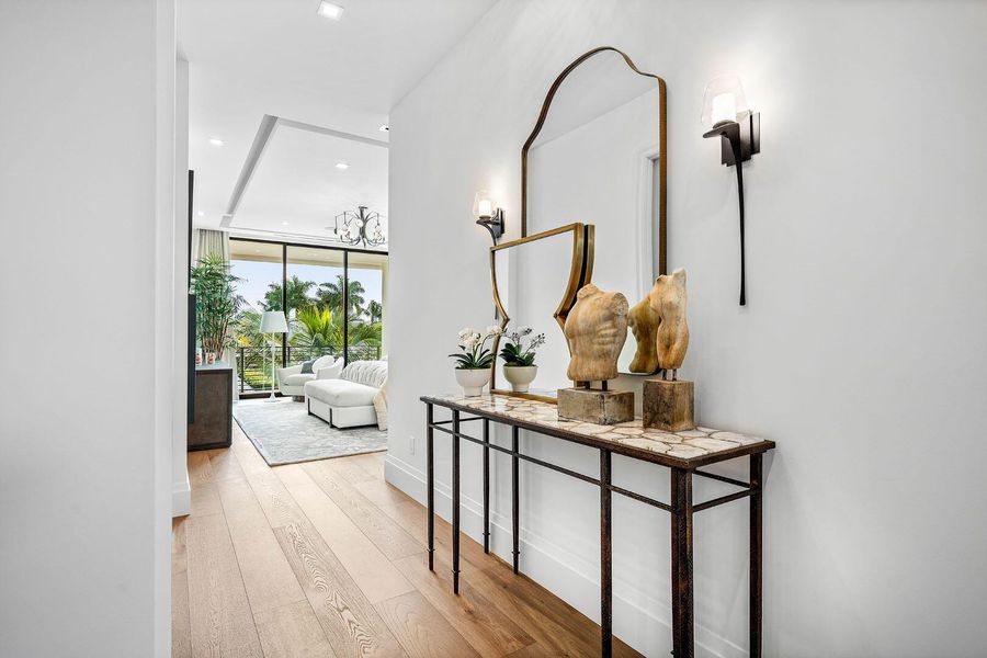 Furnished interior view inside a new home in , Boca Raton (Image 57).