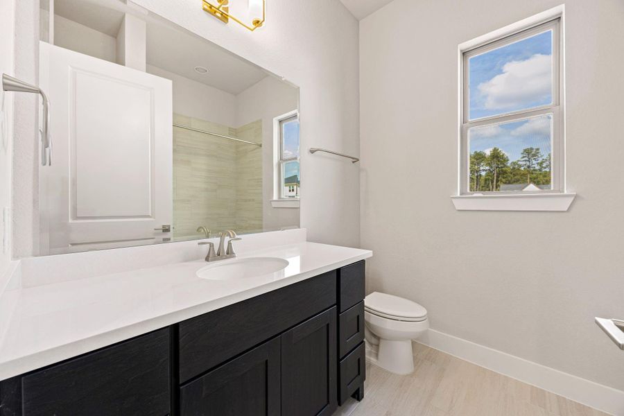 Furnished interior view inside a new home in Audubon 60’s, Magnolia (Image 12).