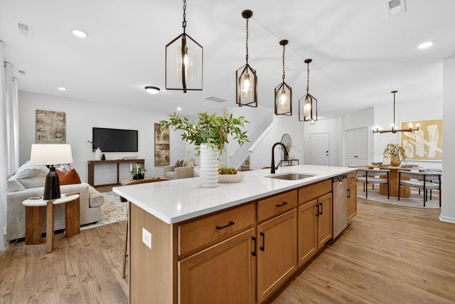 Furnished interior view inside a new home in Nathans Ridge, Lillington (Image 6).