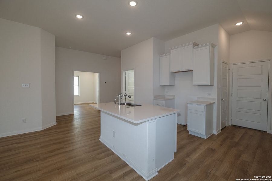 Furnished interior view inside a new home in Blue Ridge Ranch, San Antonio (Image 4).
