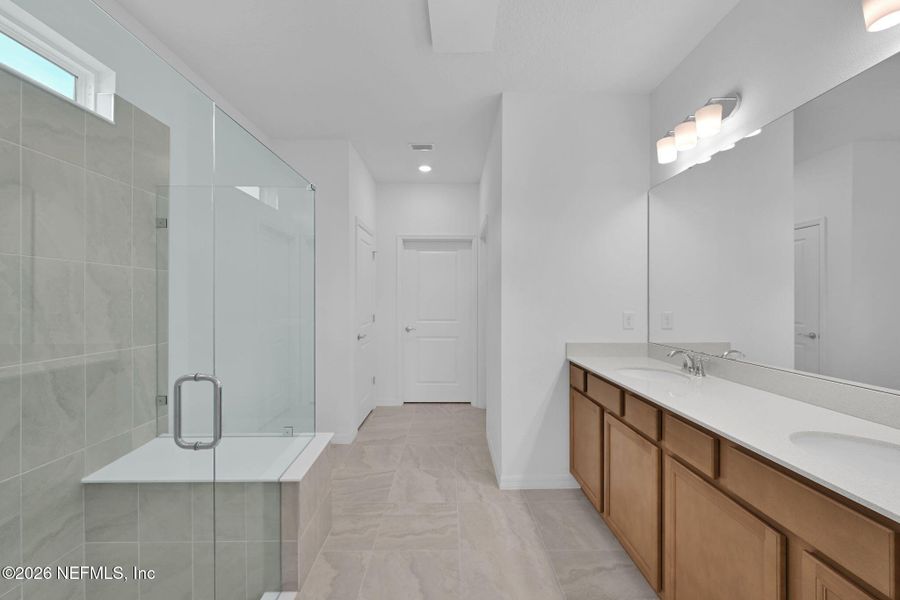 Furnished interior view inside a new home in Hyland Trail, Green Cove Springs (Image 10).