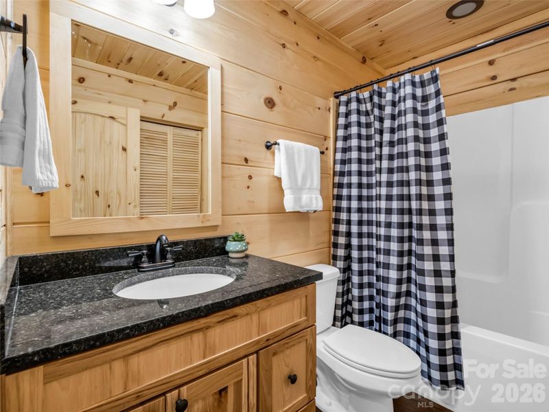 Furnished interior view inside a new home in , Lake Lure (Image 11).