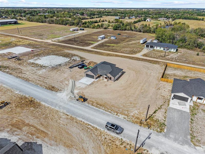 In-progress construction of a new home in , Brookston, TX (Image 32).