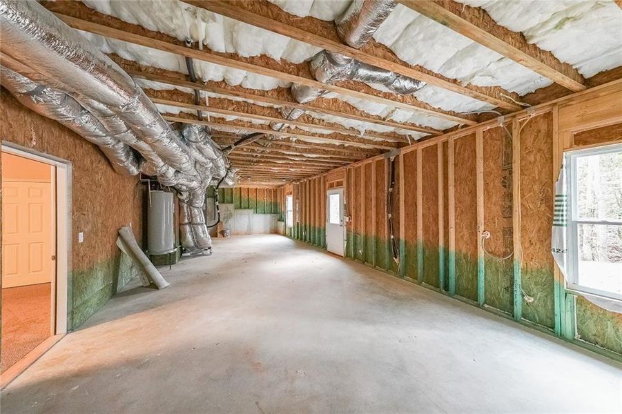 In-progress construction of a new home in , Gainesville, GA (Image 27).