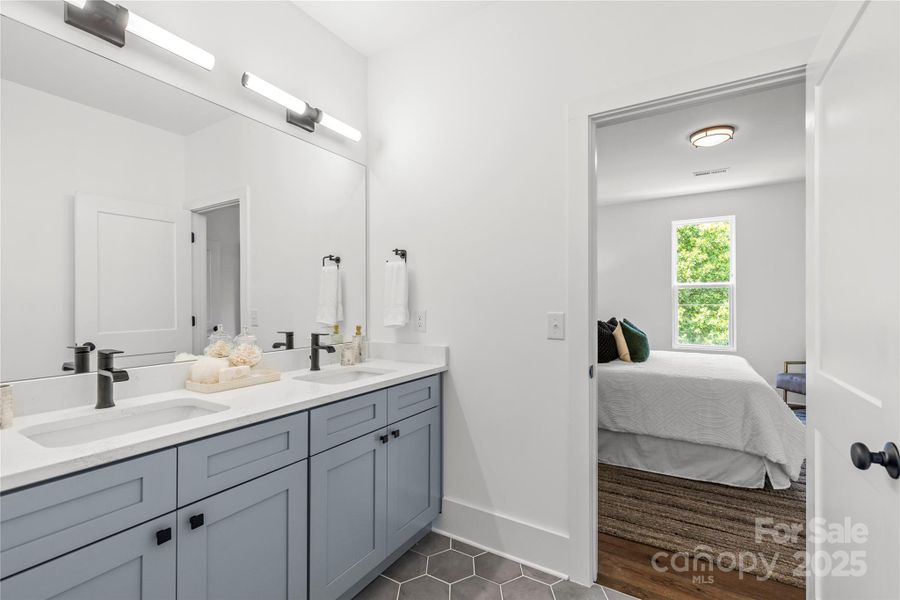 Furnished interior view inside a new home in , Charlotte (Image 14).