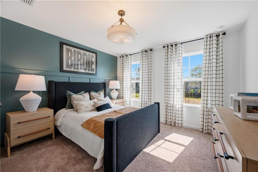 Furnished interior view inside a new home in Avery Landing, McDonough (Image 32).