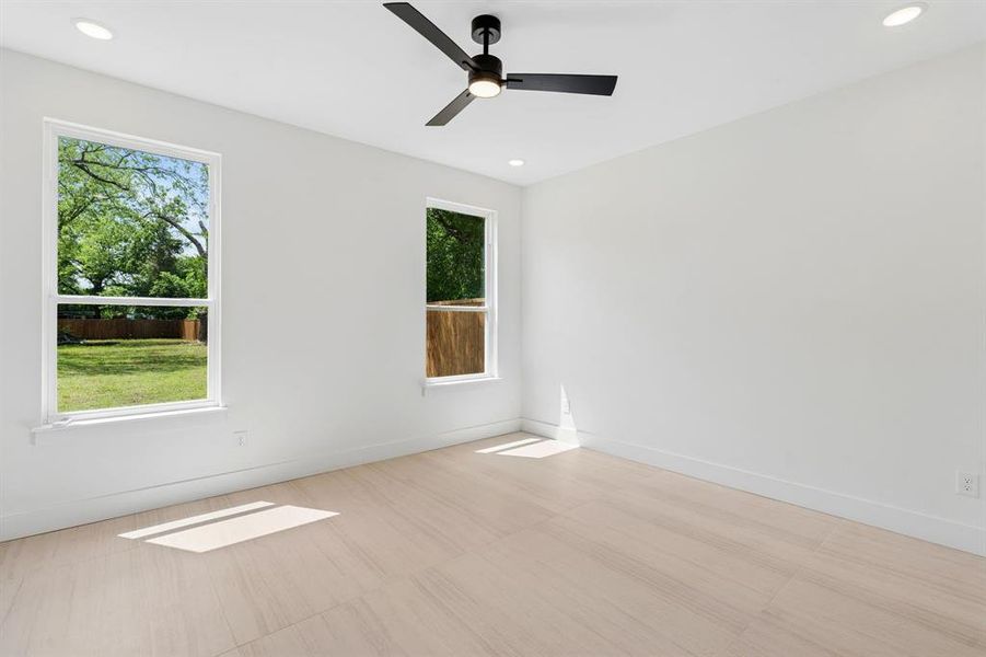 Primary bedroom.