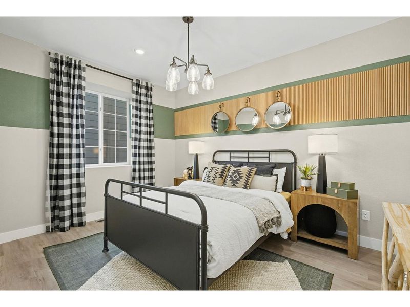 Furnished interior view inside a new home in Farmstead, Berthoud (Image 17).