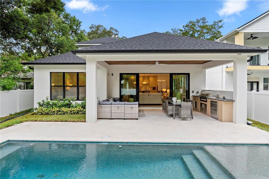 Exterior details and patio area of a home in , Orlando (Image 22).