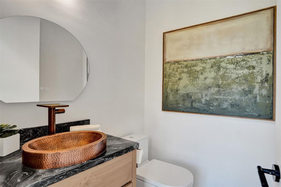 Furnished interior view inside a new home in , Lighthouse Point (Image 33).