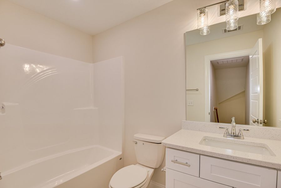 Furnished interior view inside a new home in The Sanctuary, Aiken (Image 16). Furnished interior view inside a new home in The Sanctuary, Aiken (Image 16).