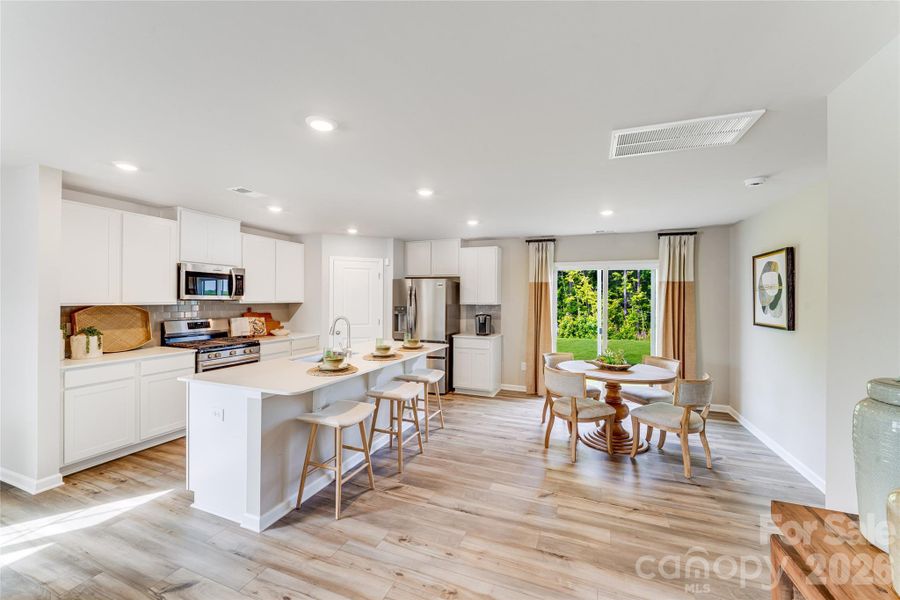 Furnished interior view inside a new home in Walkers Mill, Edgemoor (Image 13).