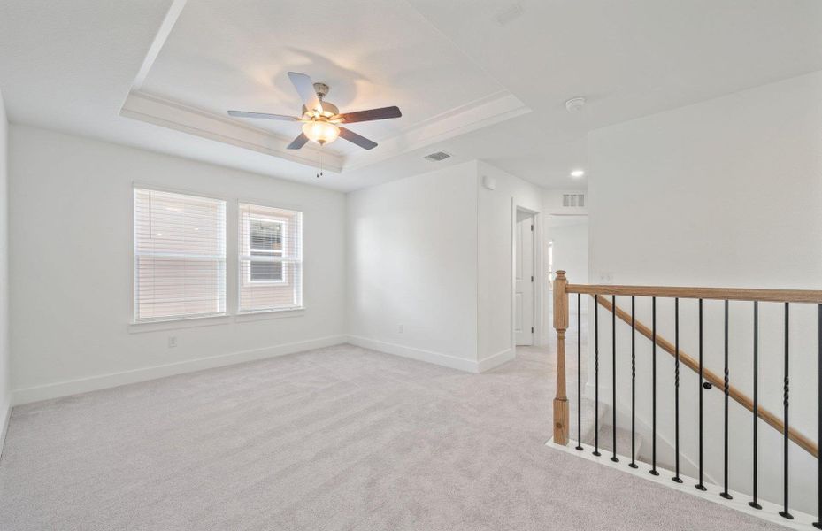 Spacious, unfurnished interior of a new home in Crosswinds, Kyle (Image 12). Spacious, unfurnished interior of a new home in Crosswinds, Kyle (Image 12).