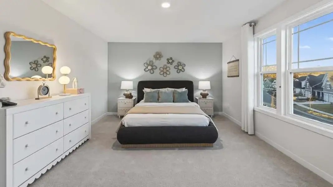 Furnished interior view inside a new home in Laurelbrook, Sherrills Ford (Image 15). Furnished interior view inside a new home in Laurelbrook, Sherrills Ford (Image 15).