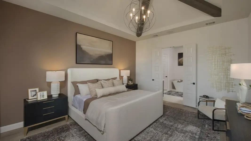 Furnished interior view inside a new home in Ramble, Celina (Image 34).