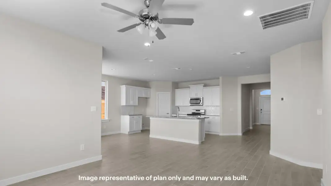 Furnished interior view inside a new home in Homestead at Parks Bell Ranch, Odessa (Image 7).