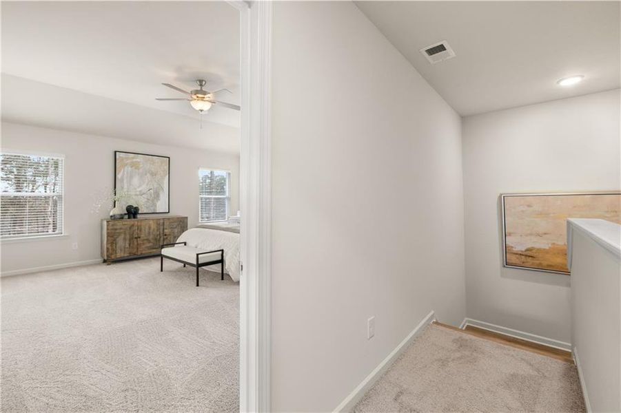 Furnished interior view inside a new home in Alcovy Village, Lawrenceville (Image 19).