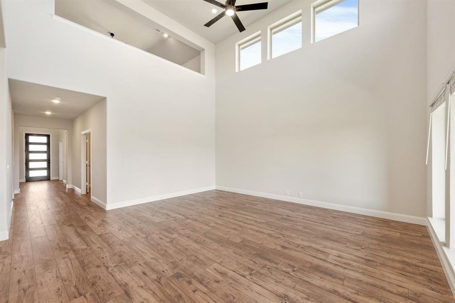 Spacious, unfurnished interior of a new home in Wildcat Ridge Phase 3, Godley (Image 30).