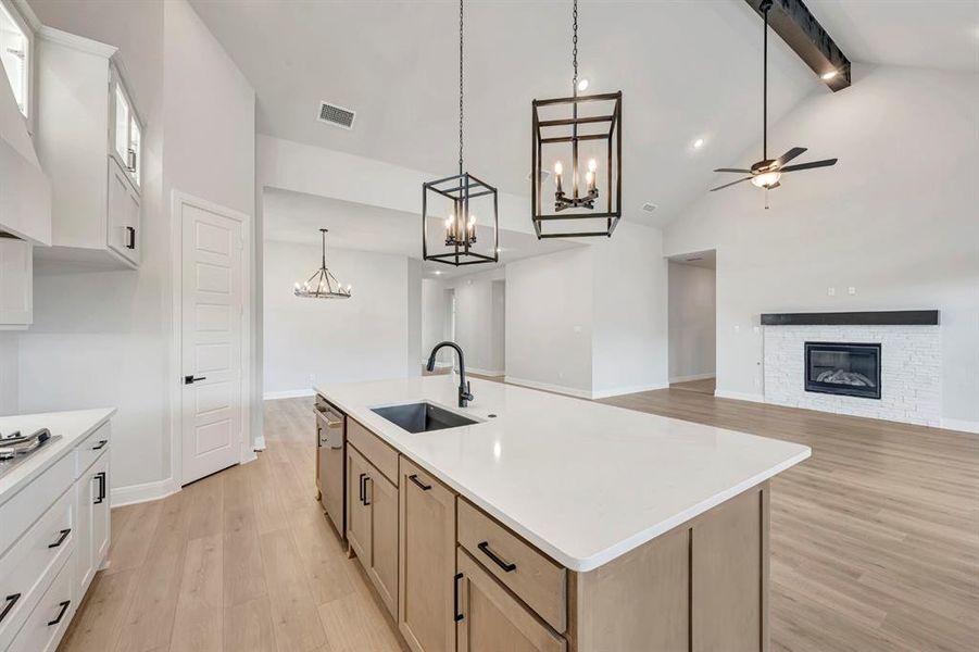 Furnished interior view inside a new home in Northshore at Lakewood Village - Garden Series, Lakewood Village (Image 11). Furnished interior view inside a new home in Northshore at Lakewood Village - Garden Series, Lakewood Village (Image 11).