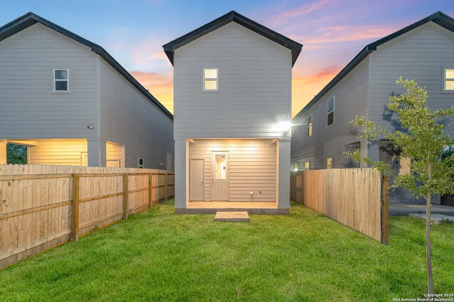 Exterior details and patio area of a home in , San Antonio (Image 3).