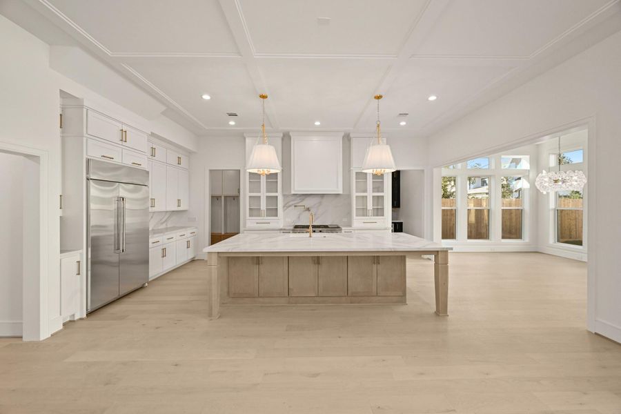 The latest in Cafe appliances and tons of storage space!