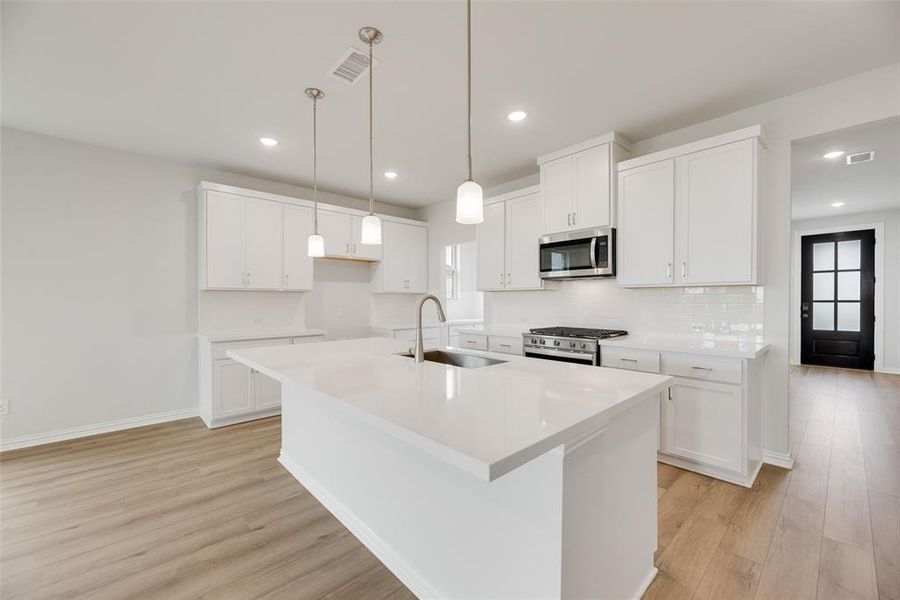 Furnished interior view inside a new home in Sutton Fields, Celina (Image 3).