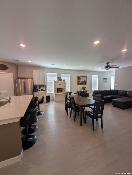 Furnished interior view inside a new home in Rose Valley, Converse (Image 13).