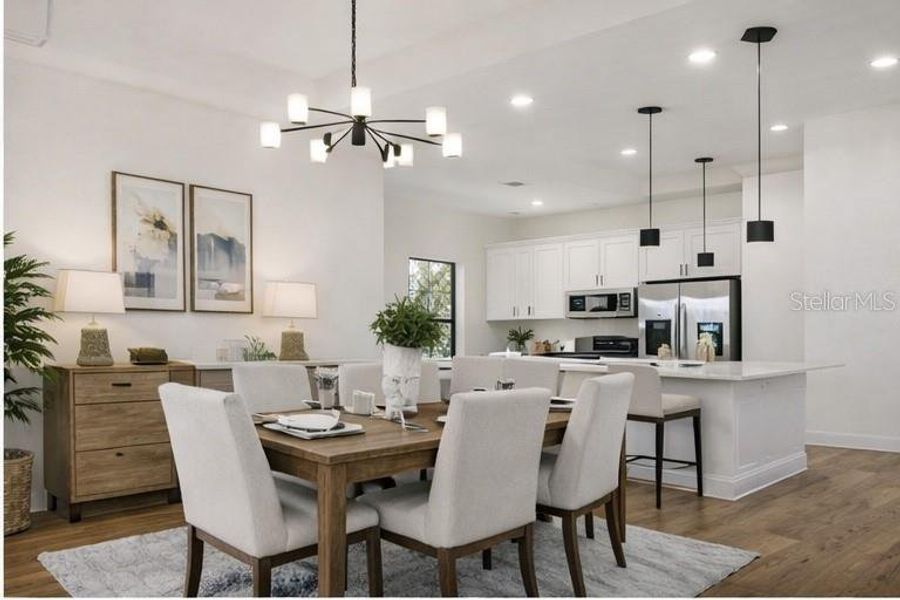 Furnished interior view inside a new home in , North Port (Image 17). Furnished interior view inside a new home in , North Port (Image 17).