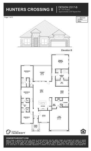 2D floor plan layout of this home in , Sealy, TX (Image 2). 2D floor plan layout of this home in , Sealy, TX (Image 2).
