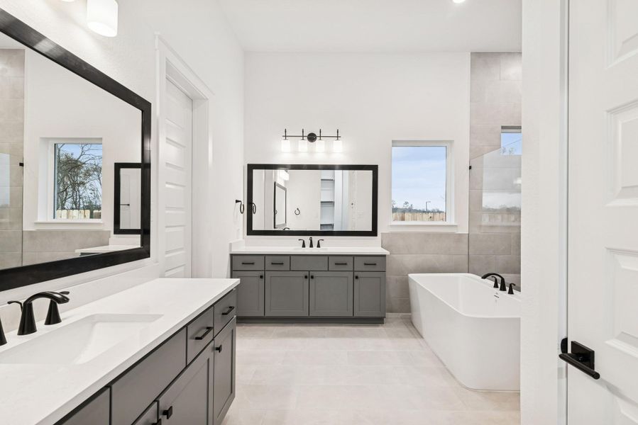 Furnished interior view inside a new home in Briarley, Montgomery (Image 8).