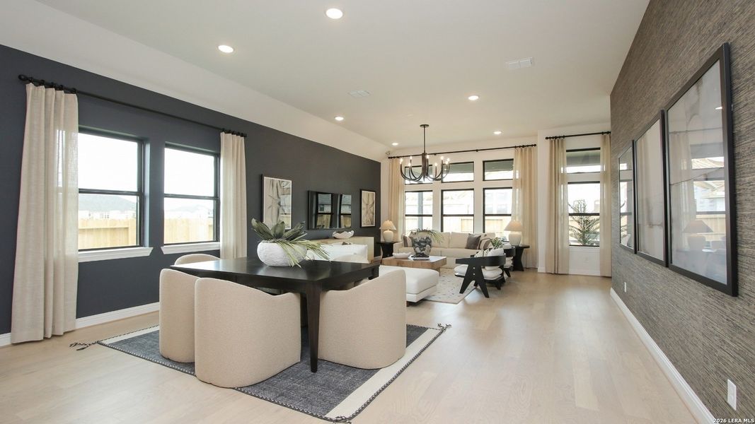 Furnished interior view inside a new home in Veranda, San Antonio (Image 10). Furnished interior view inside a new home in Veranda, San Antonio (Image 10).
