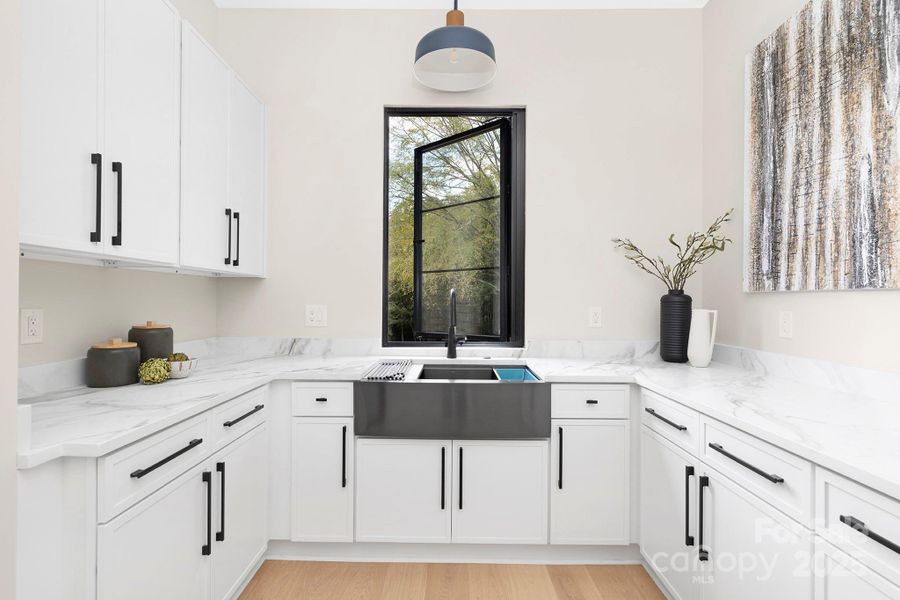 Furnished interior view inside a new home in , Weddington (Image 17).