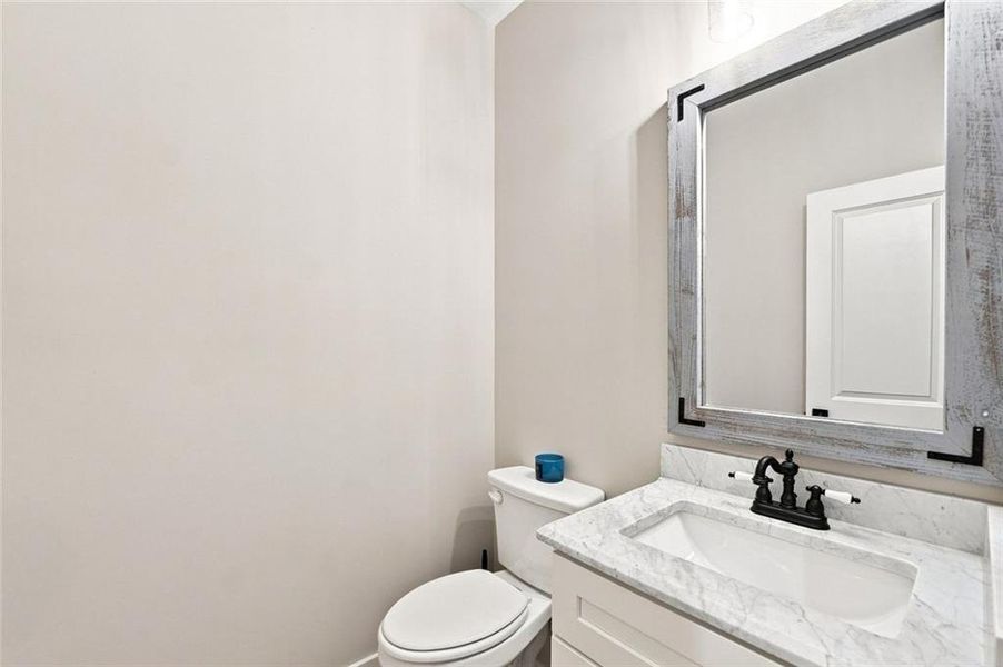 Furnished interior view inside a new home in , Canton (Image 48).