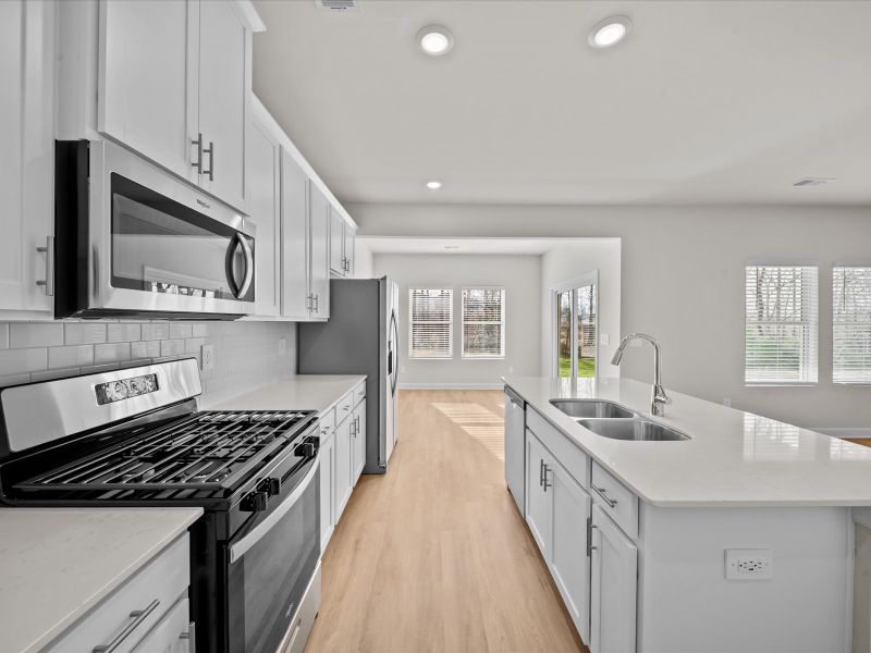 Furnished interior view inside a new home in Cedar Shoals – Heritage Collection, Piedmont (Image 5).