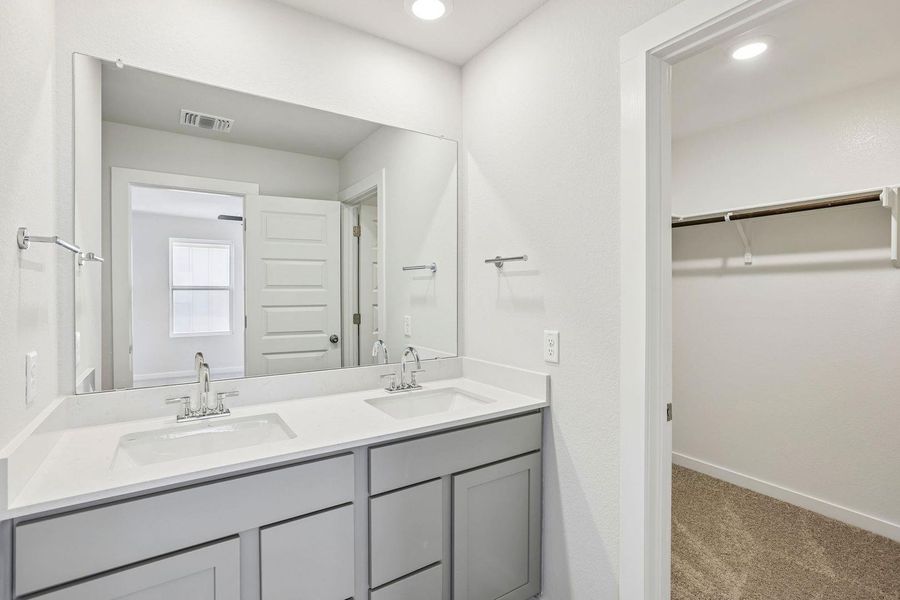 Furnished interior view inside a new home in Avery Centre, Round Rock (Image 5).