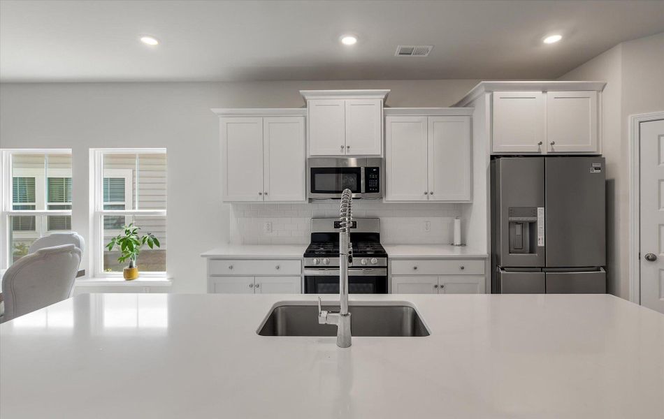 Furnished interior view inside a new home in Horizons at Summers Corner | 55+, Summerville (Image 31).
