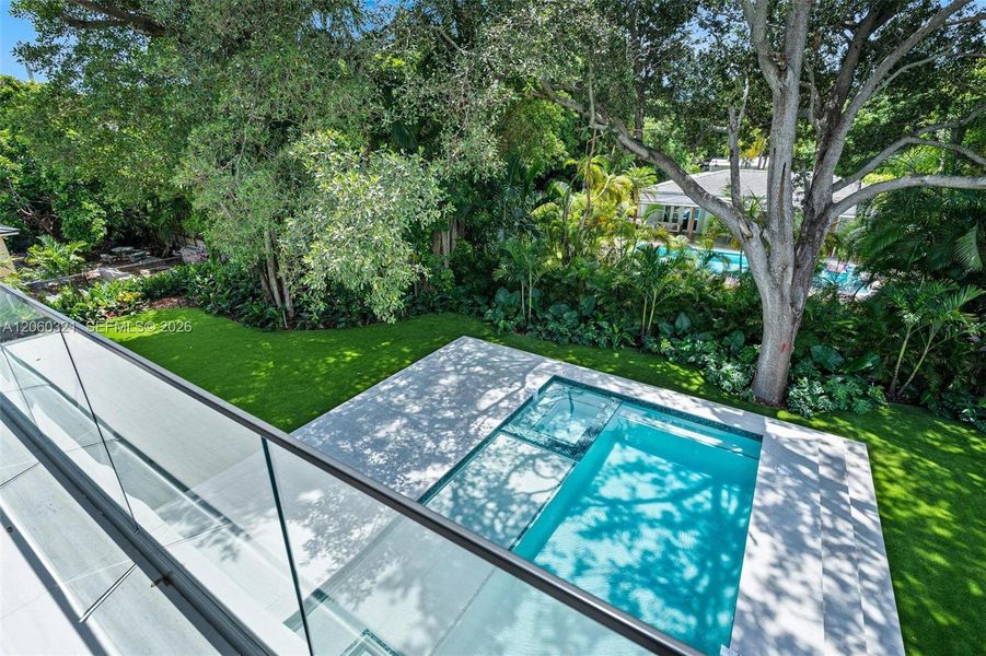 Exterior details and patio area of a home in , Miami Shores (Image 39). Exterior details and patio area of a home in , Miami Shores (Image 39).