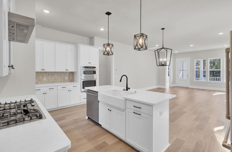 Furnished interior view inside a new home in Indigo Grove Single Family Homes, Johns Island (Image 12).