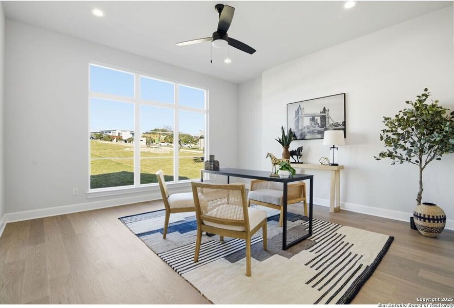 Furnished interior view inside a new home in , San Antonio (Image 10). Furnished interior view inside a new home in , San Antonio (Image 10).