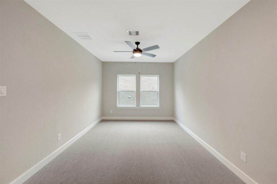 Spacious, unfurnished interior of a new home in The Woodlands Hills 70’, Willis (Image 19).