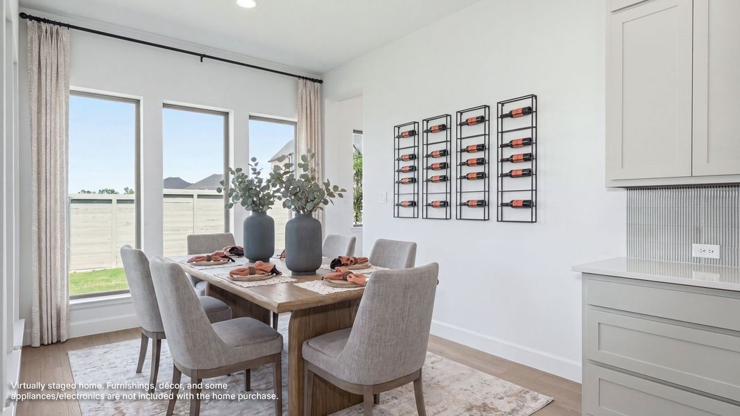 Furnished interior view inside a new home in Ramble, Celina (Image 8).