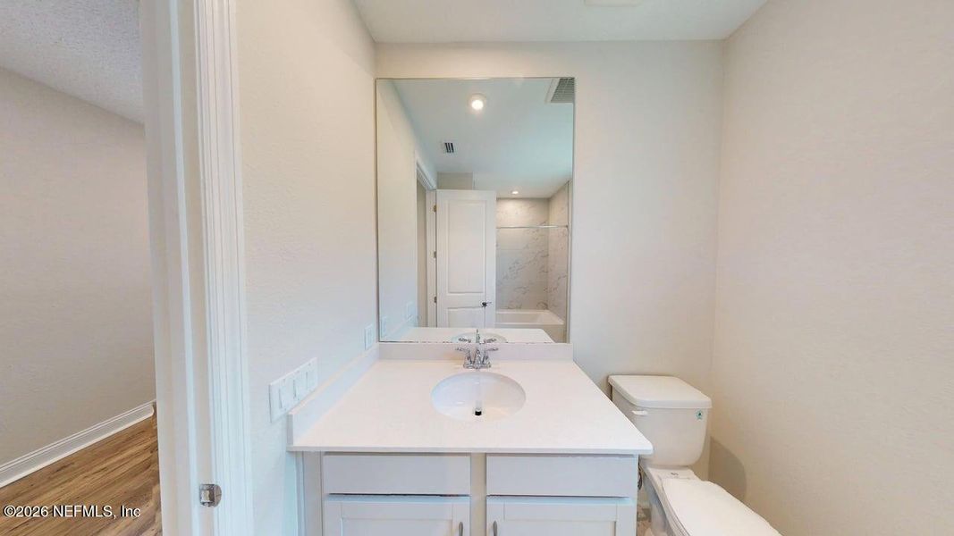 Furnished interior view inside a new home in RiverTown, St. Johns (Image 6).
