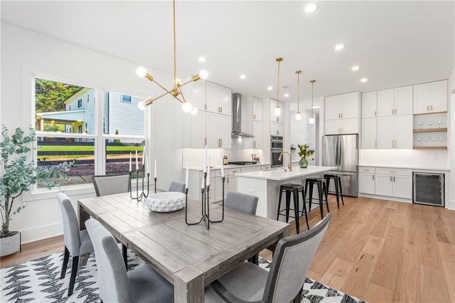 Furnished interior view inside a new home in , Alpharetta (Image 10). Furnished interior view inside a new home in , Alpharetta (Image 10).