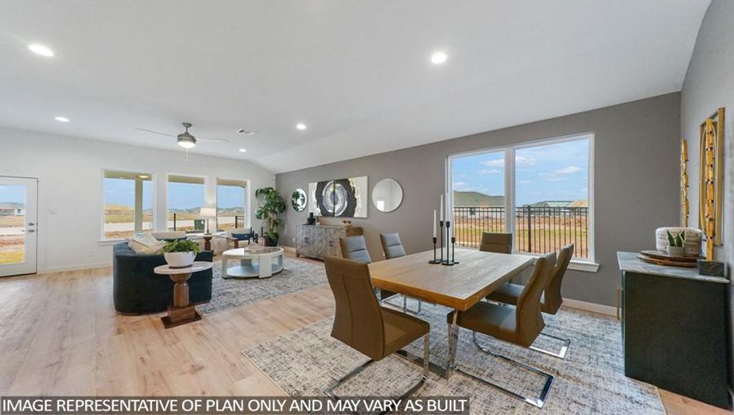 Furnished interior view inside a new home in Mill Creek Estates, Magnolia (Image 7).