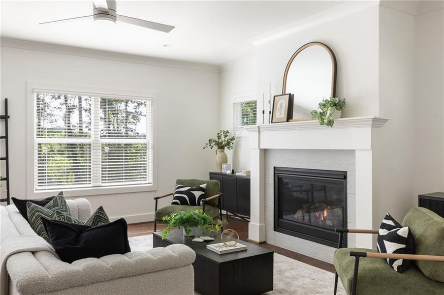 Furnished interior view inside a new home in , Scottdale (Image 7).