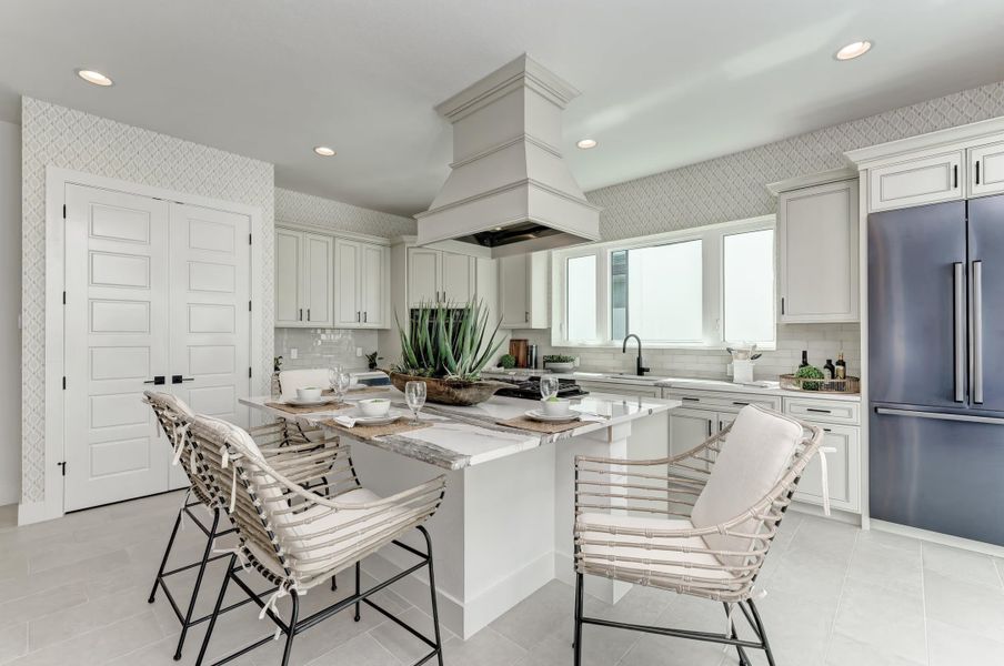 Representative furnished interior of a home built from the Salt Meadow by Medallion Home in Aqua Single Family Homes, Bradenton (Image 7). Representative furnished interior of a home built from the Salt Meadow by Medallion Home in Aqua Single Family Homes, Bradenton (Image 7).